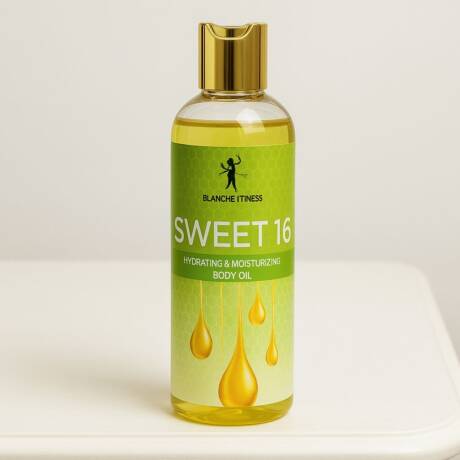 Sweet 16 hydrating and moisturizing body oil