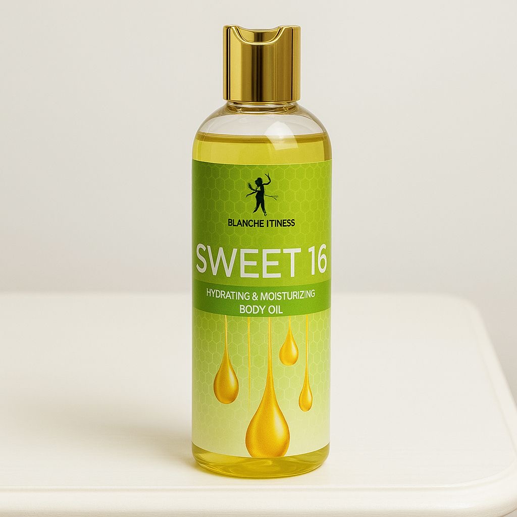 Sweet 16 hydrating and moisturizing body oil
